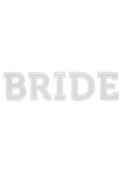 Naprasowanka BRIDE biała