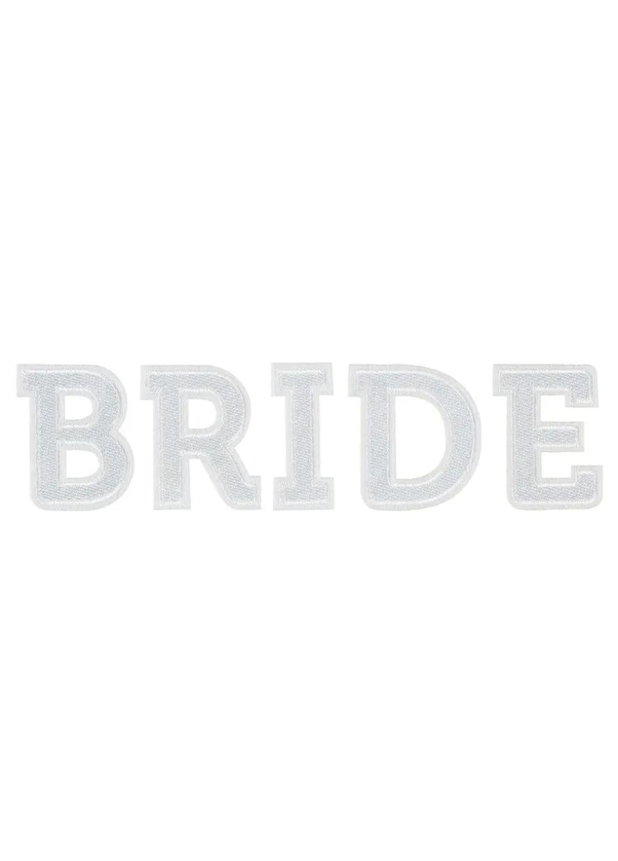 Naprasowanka BRIDE biała
