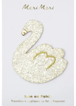 Naprasowanka brokatowa LOVELY SWAN