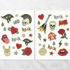 Naprasowanki na odzież ROCK personalizowane