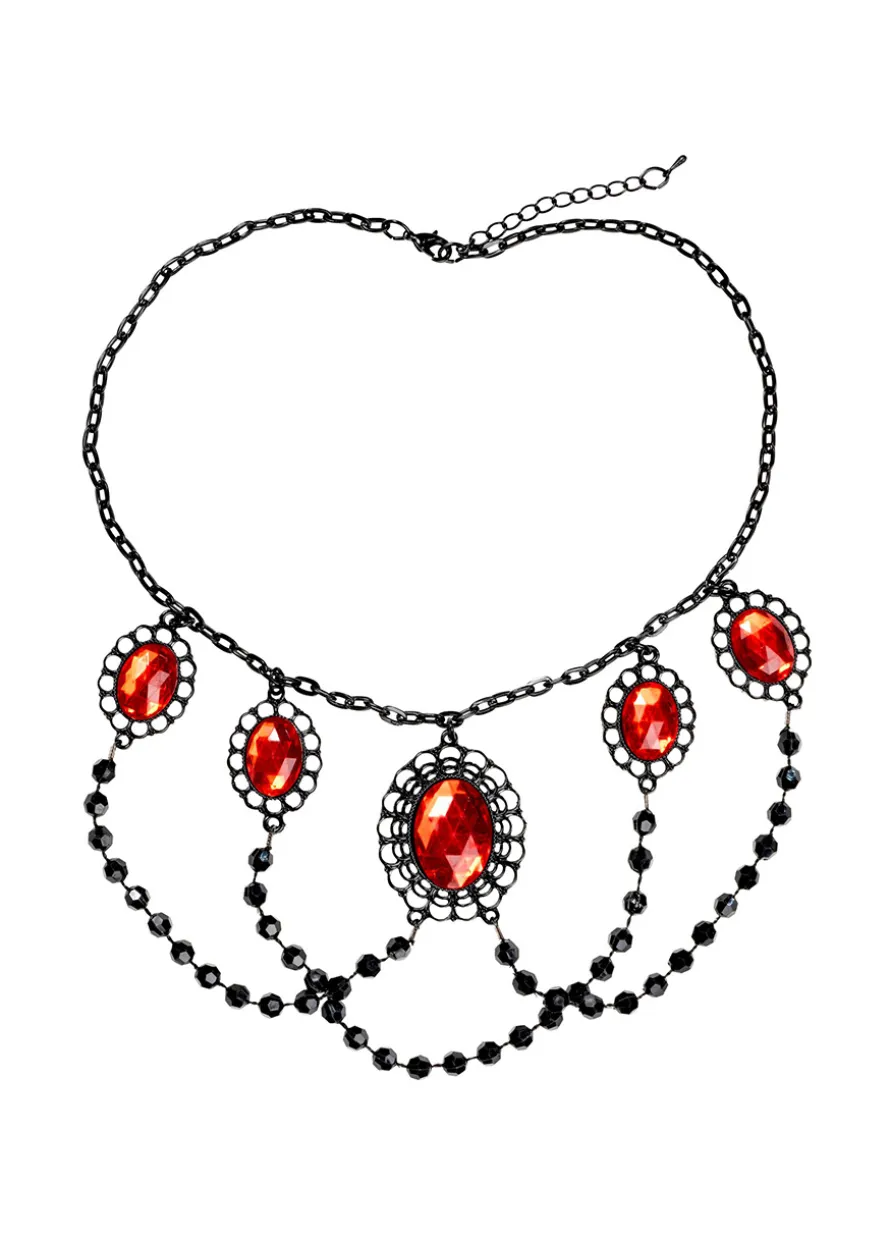 Naszyjnik CHOKER wampirzycy