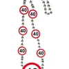 Naszyjnik ZNAK gadżet na 40 urodziny