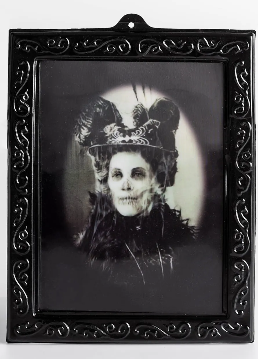 Obraz STRASZNA DAMA ozdoba na Halloween 3D