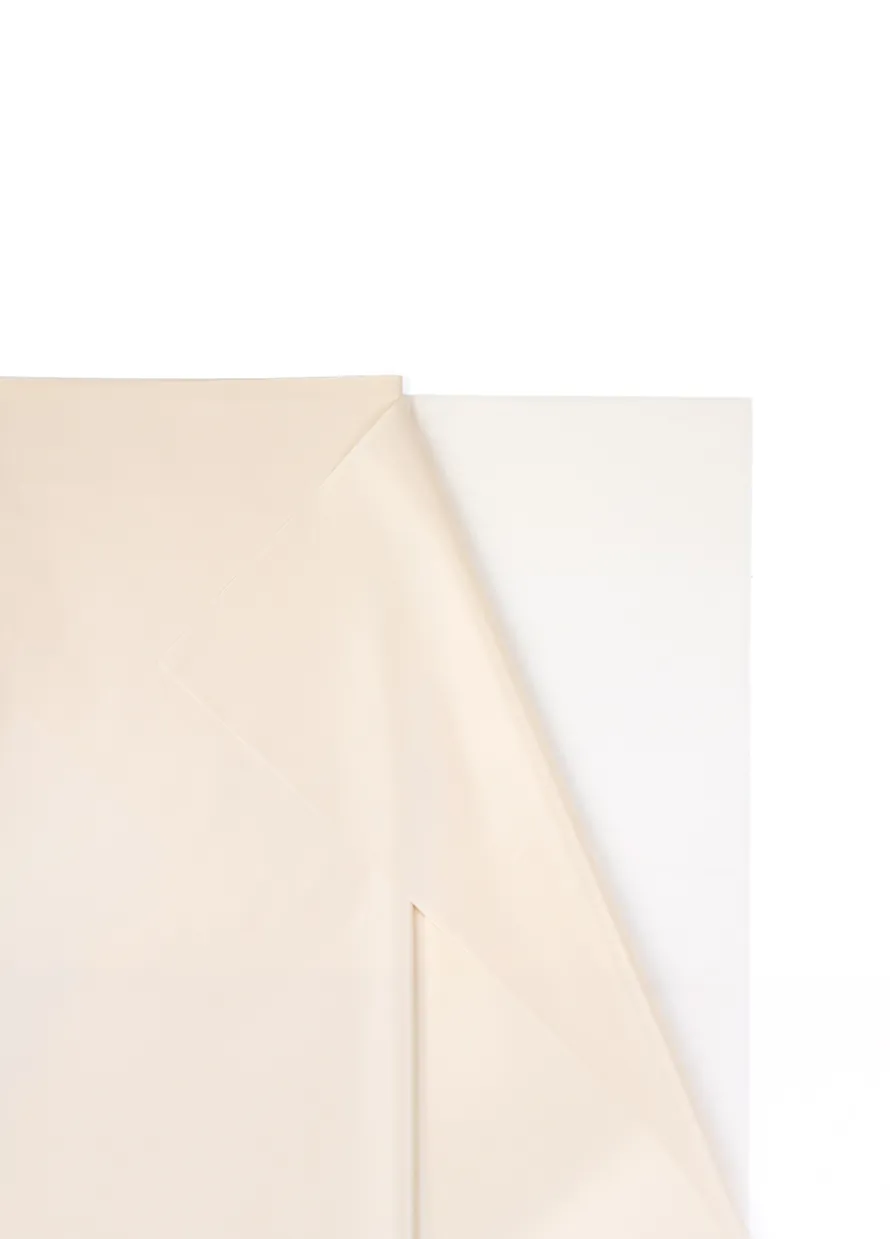 Obrus BEŻOWY materiałowy 137x183 cm