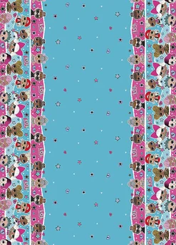 Obrus foliowy LOL SURPRISE 137x213cm