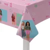 Obrus papierowy Barbie 120x180 cm