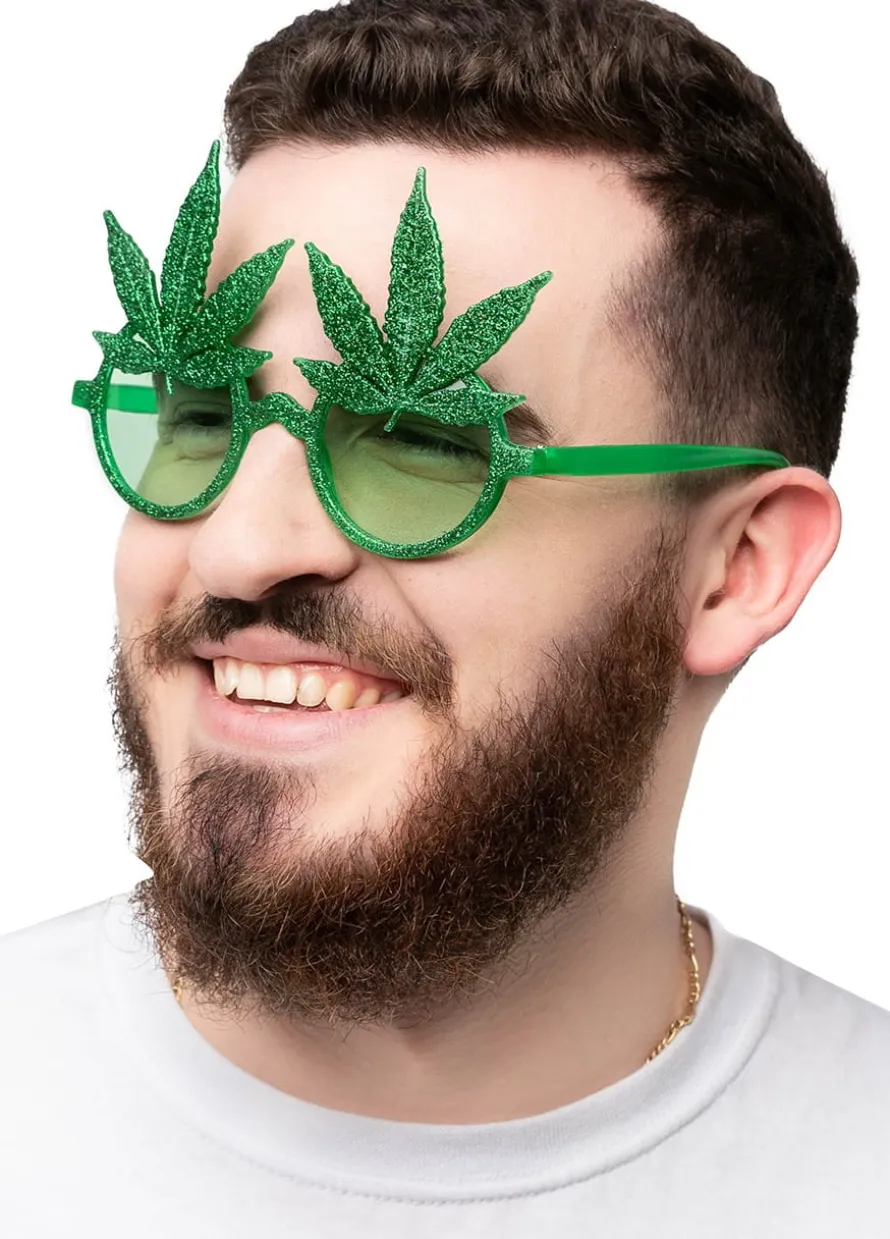 Okulary hipisa MARIHUANA