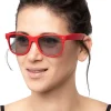 Okulary imprezowe CZERWONE