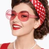 Okulary LATA 50 vintage różowe
