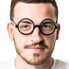 Okulary okrągłe KUJON czarne