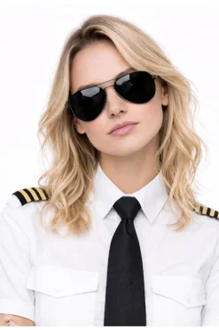Okulary policjanta AVIATOR okulary pilotki