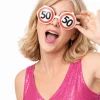 Okulary urodzinowe ZNAK 50 urodziny