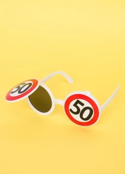 Okulary urodzinowe ZNAK 50 urodziny