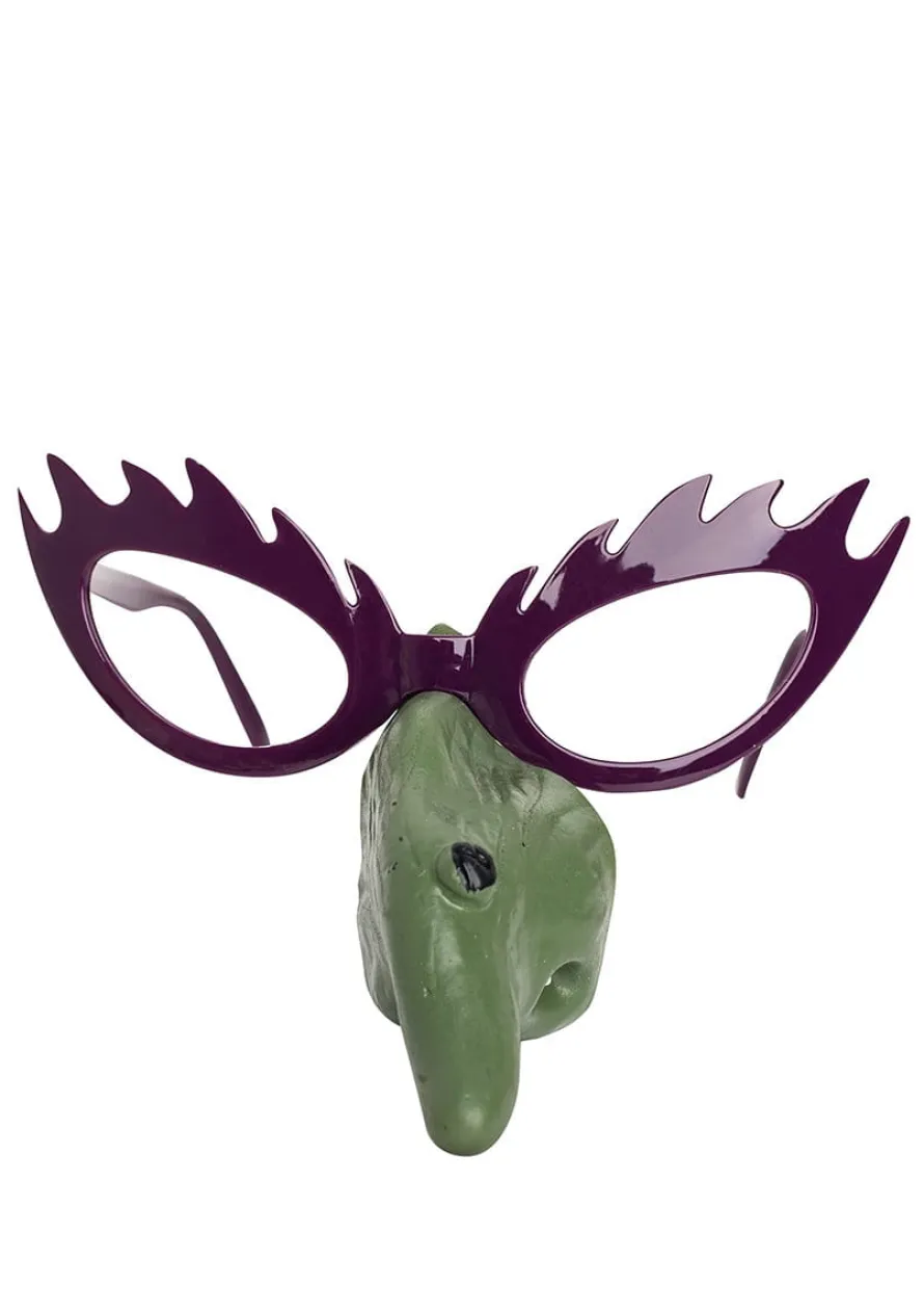 Okulary z nosem CZAROWNICA dodatek do stroju na halloween