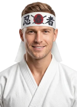 Opaska biała KARATE