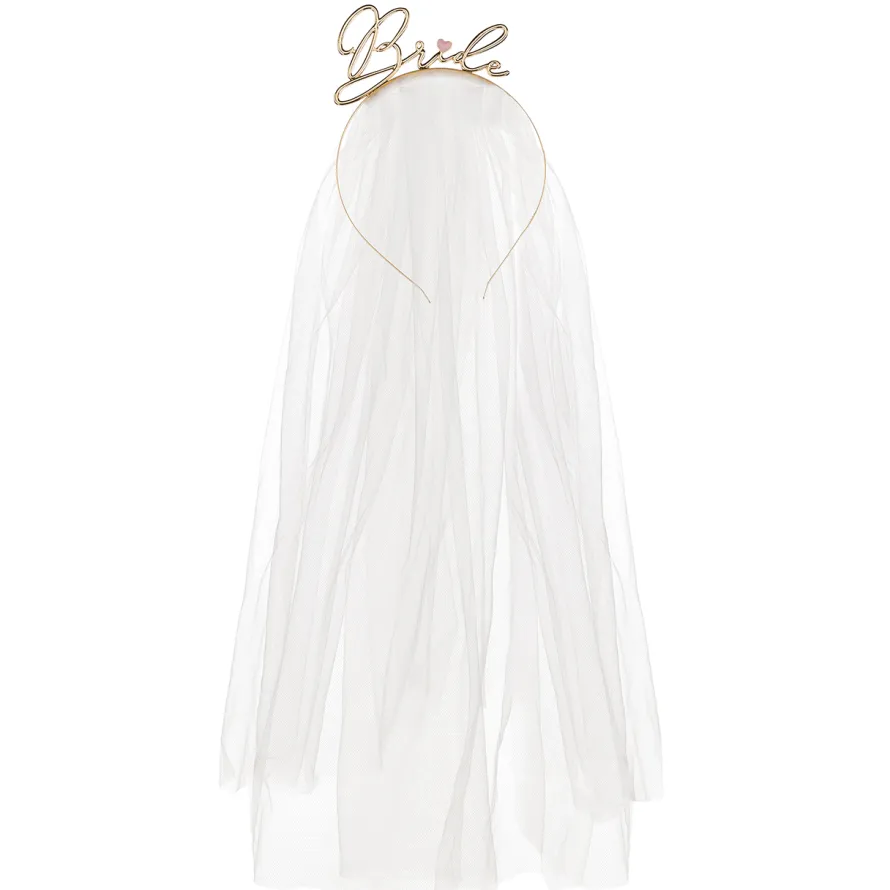 Opaska BRIDE z welonem