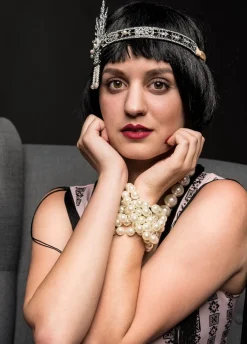 Opaska na głowę lata 20. GATSBY GIRL
