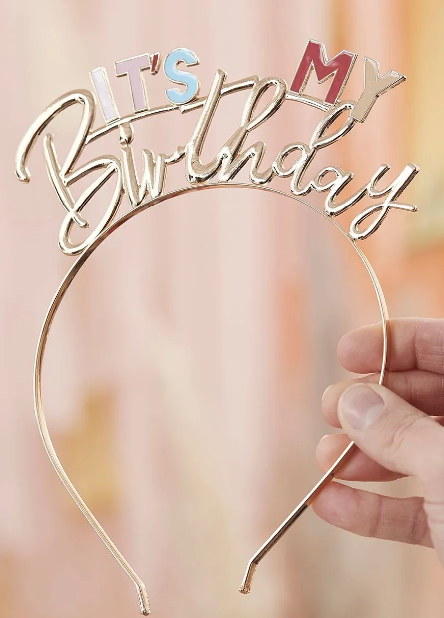 Opaska urodzinowa IT'S MY BIRTHDAY