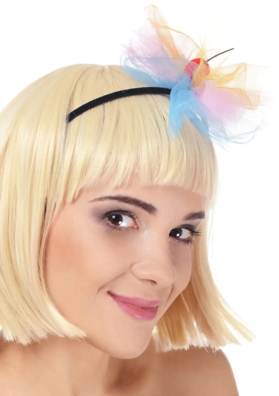 Opaska z tiulu WISIENKA kolorowa