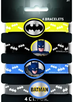 Opaski silikonowe BATMAN (4szt.)