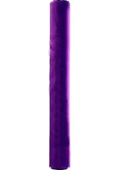 Organza brokatowa śliwkowa 0,36m x 9m