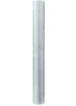 Organza błyszcząca srebrna 0,36m x 9m