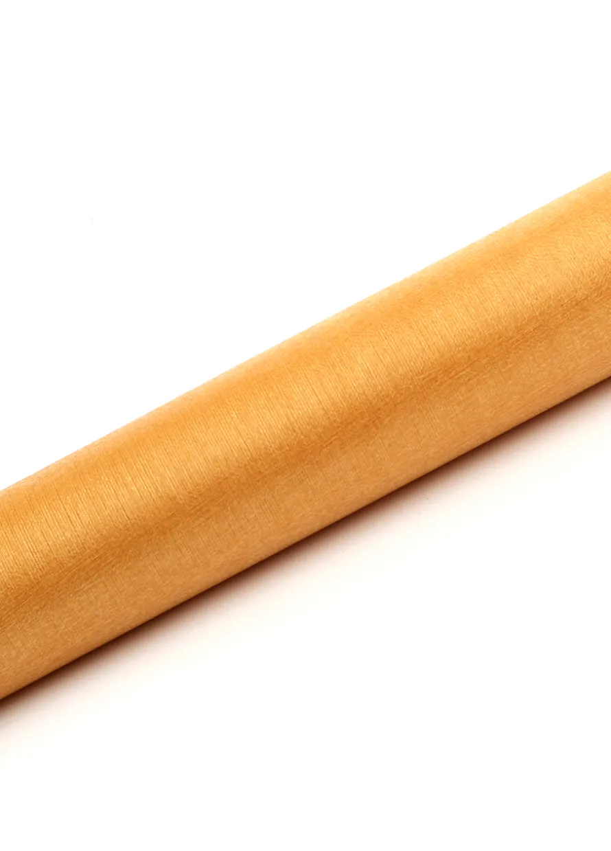 Organza błyszcząca złota 0,36m x 9m