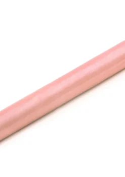 Organza gładka BLADORÓŻOWA 0,36m x 9m