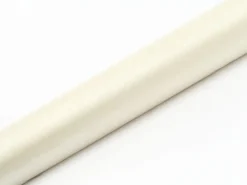 Organza gładka JASNOKREMOWA 0,36 x 9m
