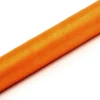 Organza gładka POMARAŃCZOWA 0,36m x 9m