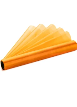 Organza gładka POMARAŃCZOWA 0,36m x 9m