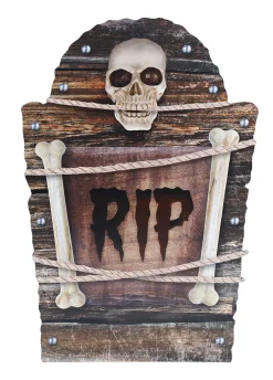 Ozdoba halloweenowa NAGROBEK RIP 56 cm