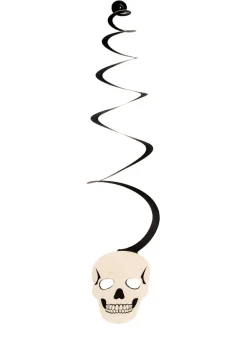 Ozdoba na Halloween CZASZKI swirl (6 szt.)