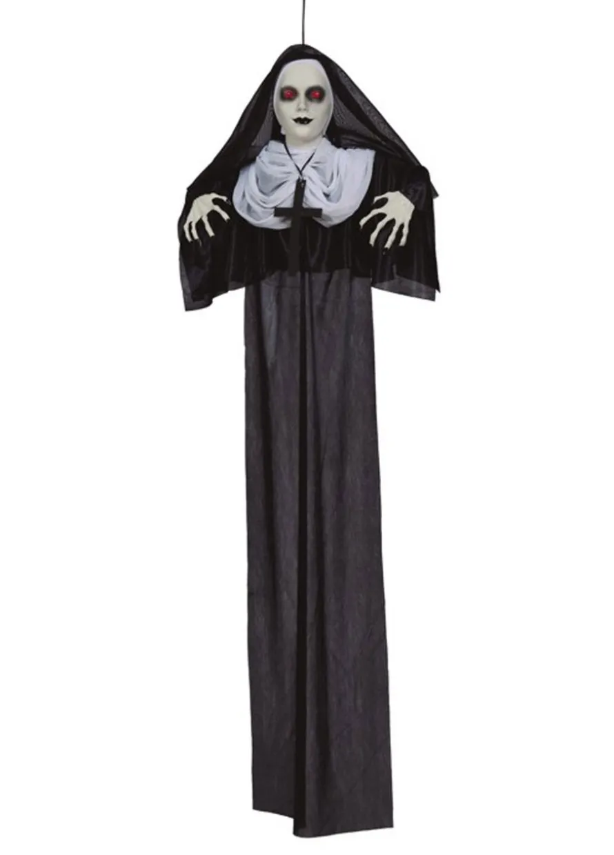 Ozdoba na Halloween OPĘTANA ZAKONNICA 120cm