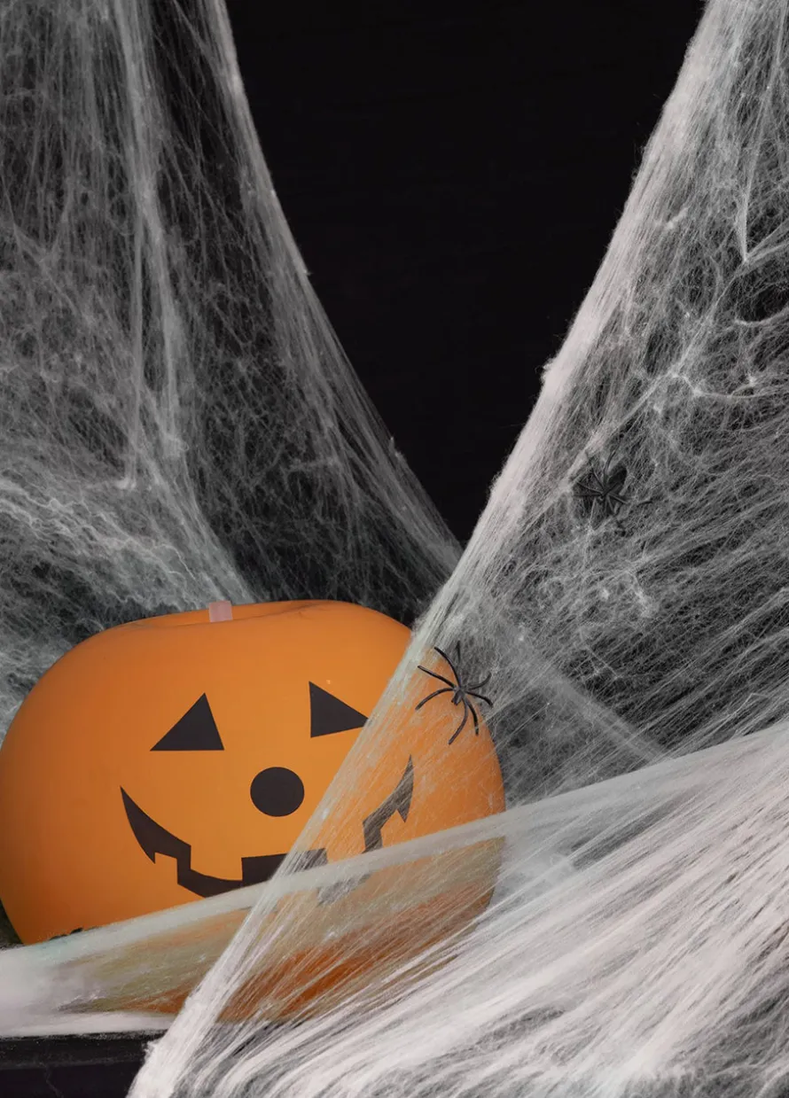 Pajęczyna Halloween biała 20g