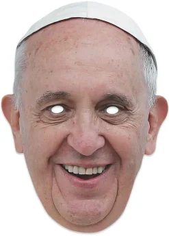 Papierowa maska PAPIEŻ FRANCISZEK
