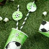 Papierowe kubeczki FOOTBALL 6 szt.
