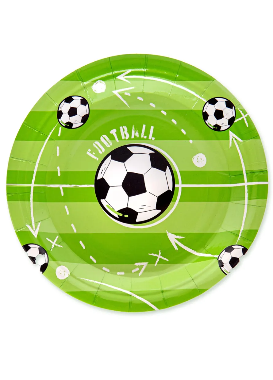 Papierowe talerzyki FOOTBALL 6 szt.