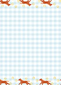 Papierowy obrus Z KOŃMI 180x120 cm