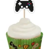 Papilotki do muffinek GAME OVER (75szt.)