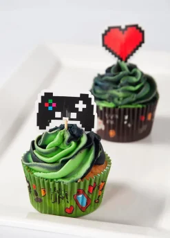 Papilotki do muffinek GAME OVER (75szt.)
