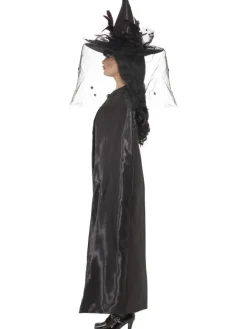 Peleryna czarna na HALLOWEEN
