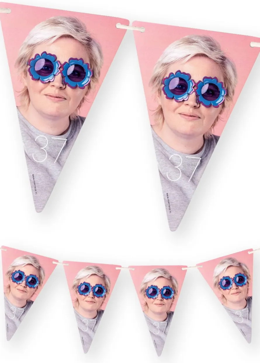 Personalizowana girlanda FLAGA ze zdjęciami