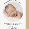 Personalizowana tablica powitalna NA CHRZEST
