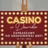 Personalizowana tablica powitalna KASYNO