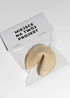 Personalizowane ciasteczka z wróżbą TWÓJ PROJEKT (20szt.)