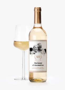 Personalizowane etykiety na alkohol ROCZNICA ŚLUBU