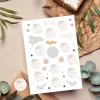 Personalizowane naklejki komunijne BOHO
