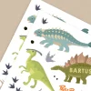 Personalizowane naklejki Z DINOZAURAMI