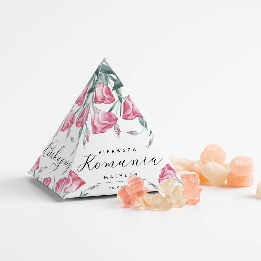 Personalizowane pudełeczka komunijne (6szt.)